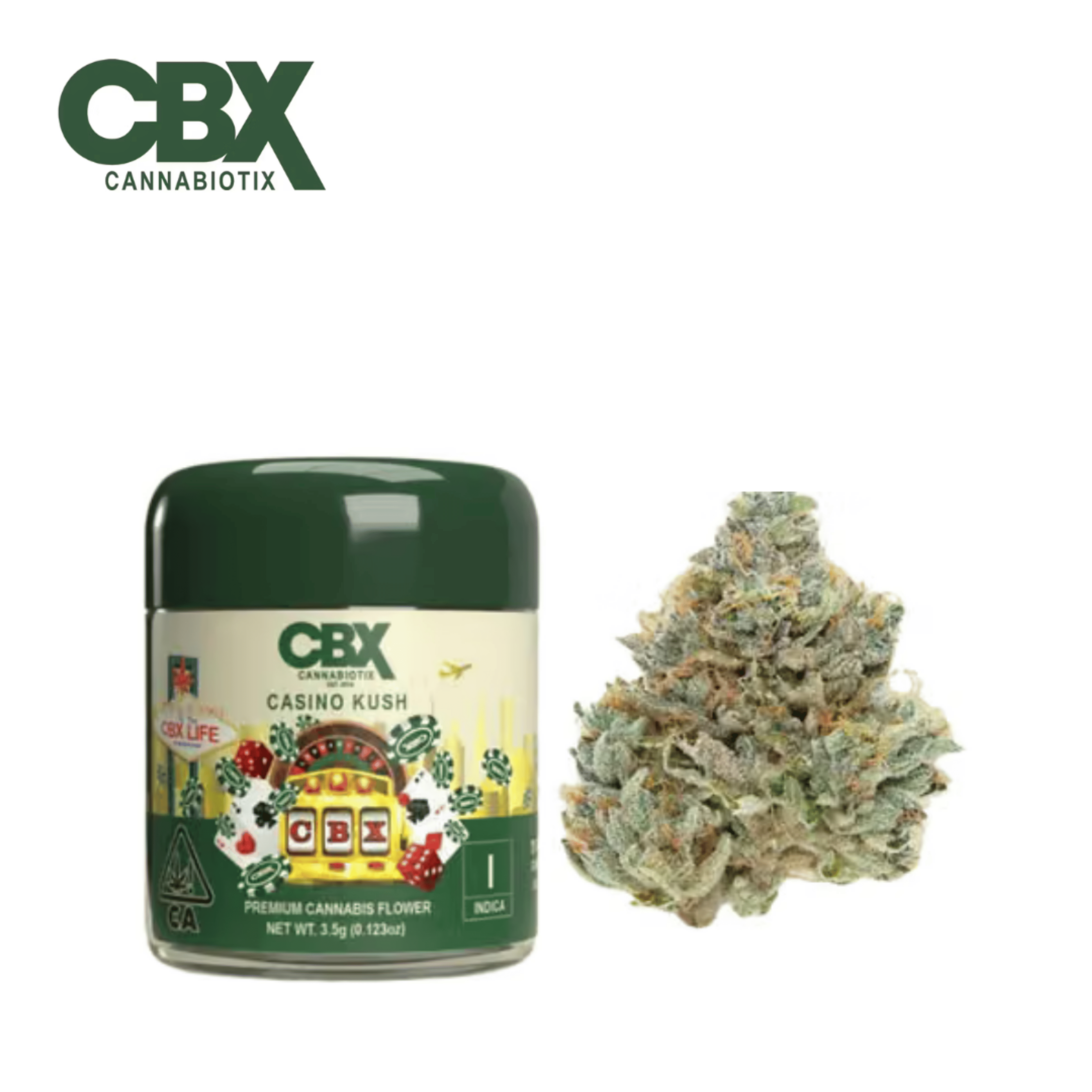 CBX - Casino Kush - 3.5g - Cannabiotix - Casino Kush - $49.98 - Indoor Flowers