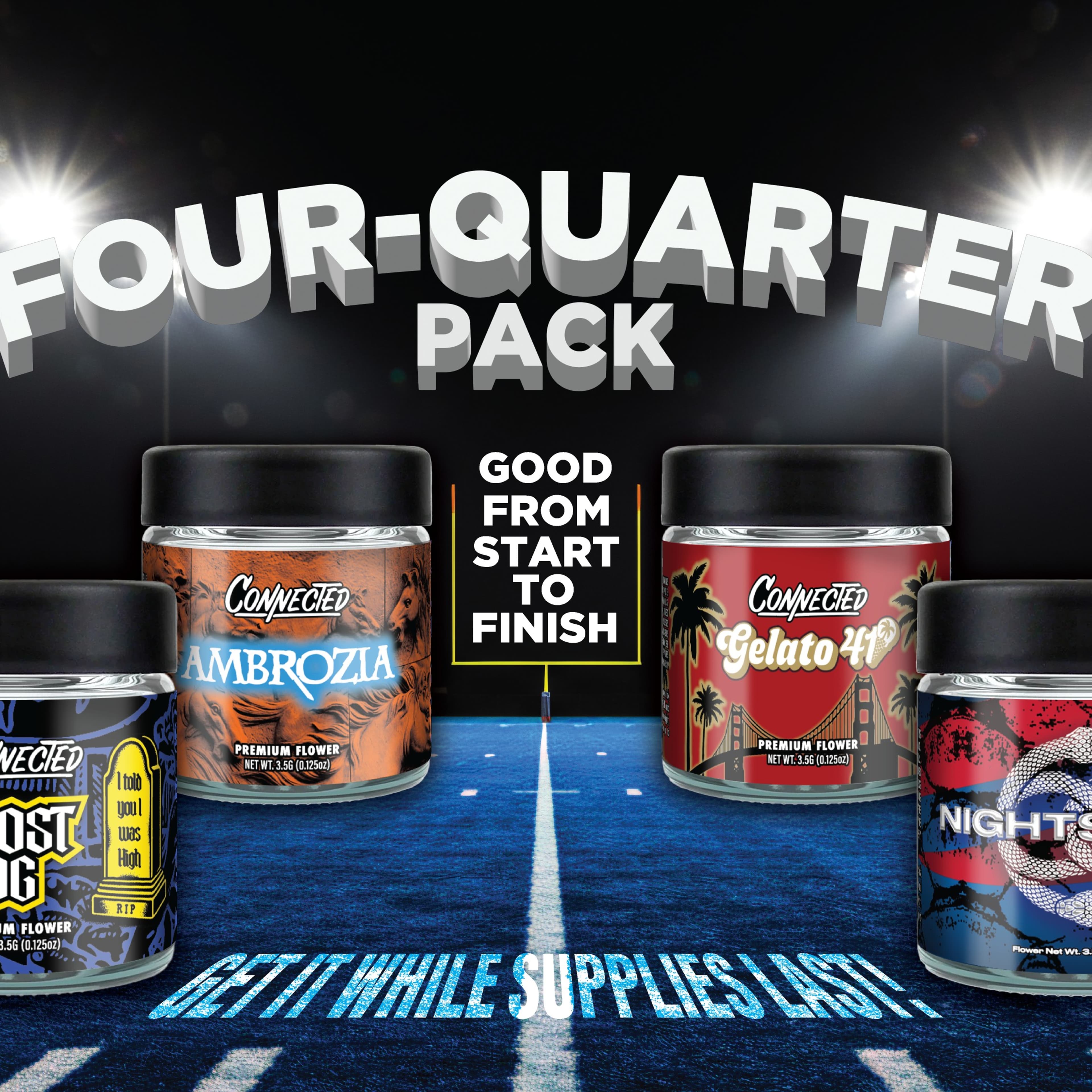 NE Patriots Nightshade 3.5g *SPECIAL EDITION* - Connected - - $45.75 - Flower