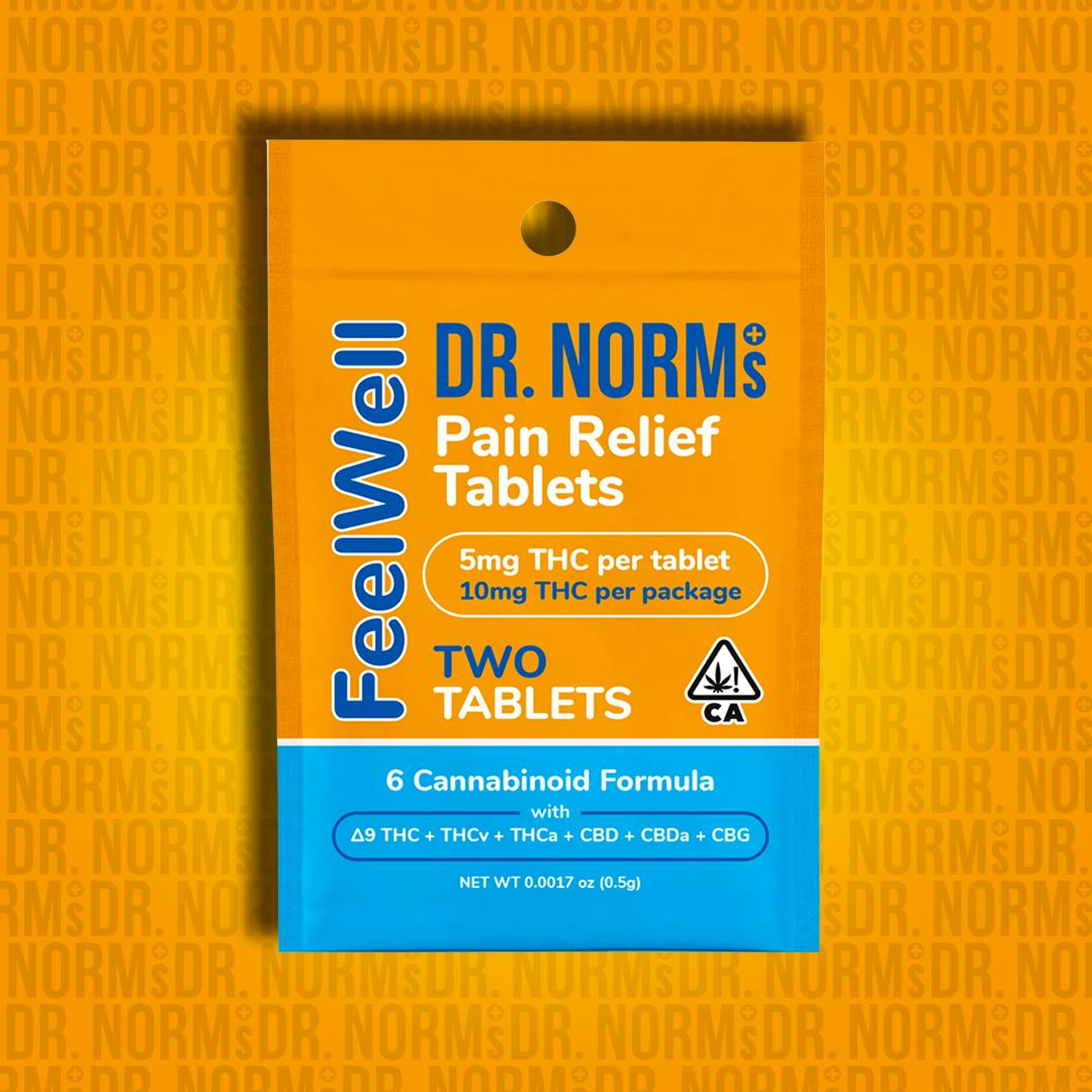 Trial - FeelWell Pain Relief Tablets 2ct Tablets - Dr. Norms - - $6 - Pill