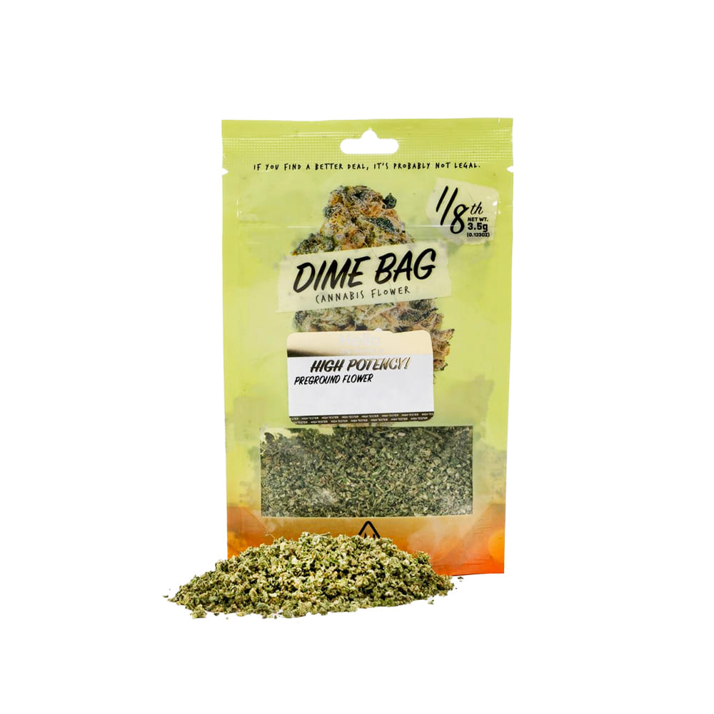 California Limes  | Pre-Ground Flower [3.5g] - Dime Bag -  - $10 - Flower