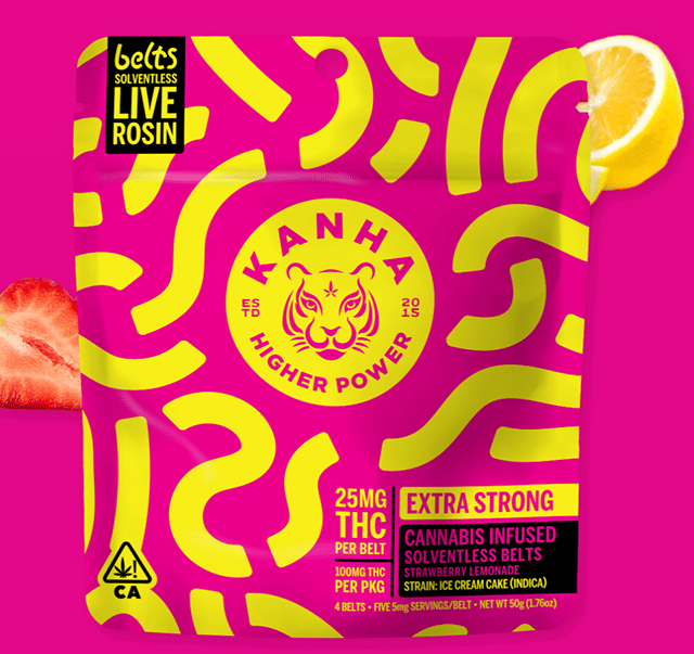 Kanha- Strawberry Lemonade Rosin BELTS