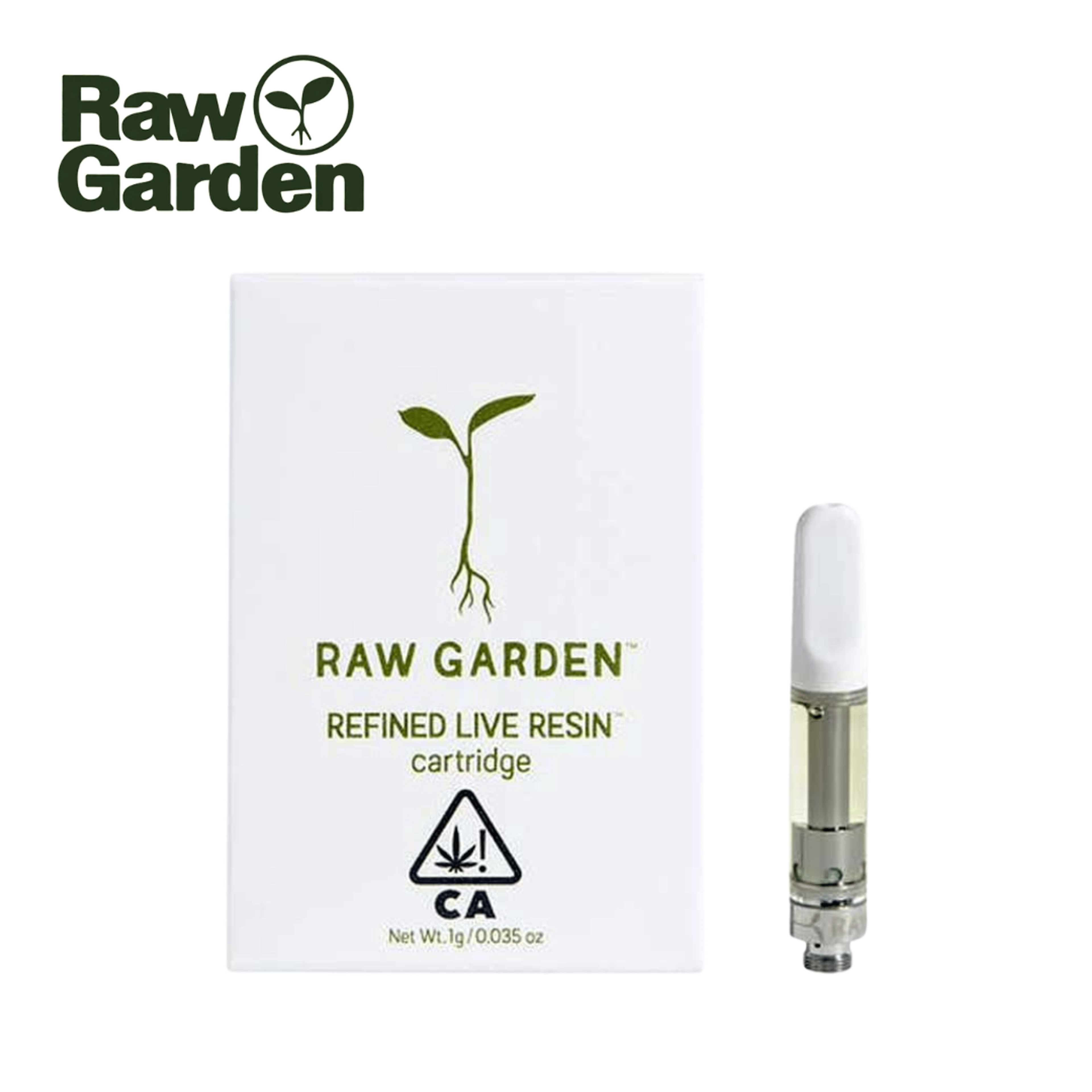 Raw Garden - Sleeroy - Live Resin Cartridge - 1g - Raw Garden - - $28.99 - Vapes