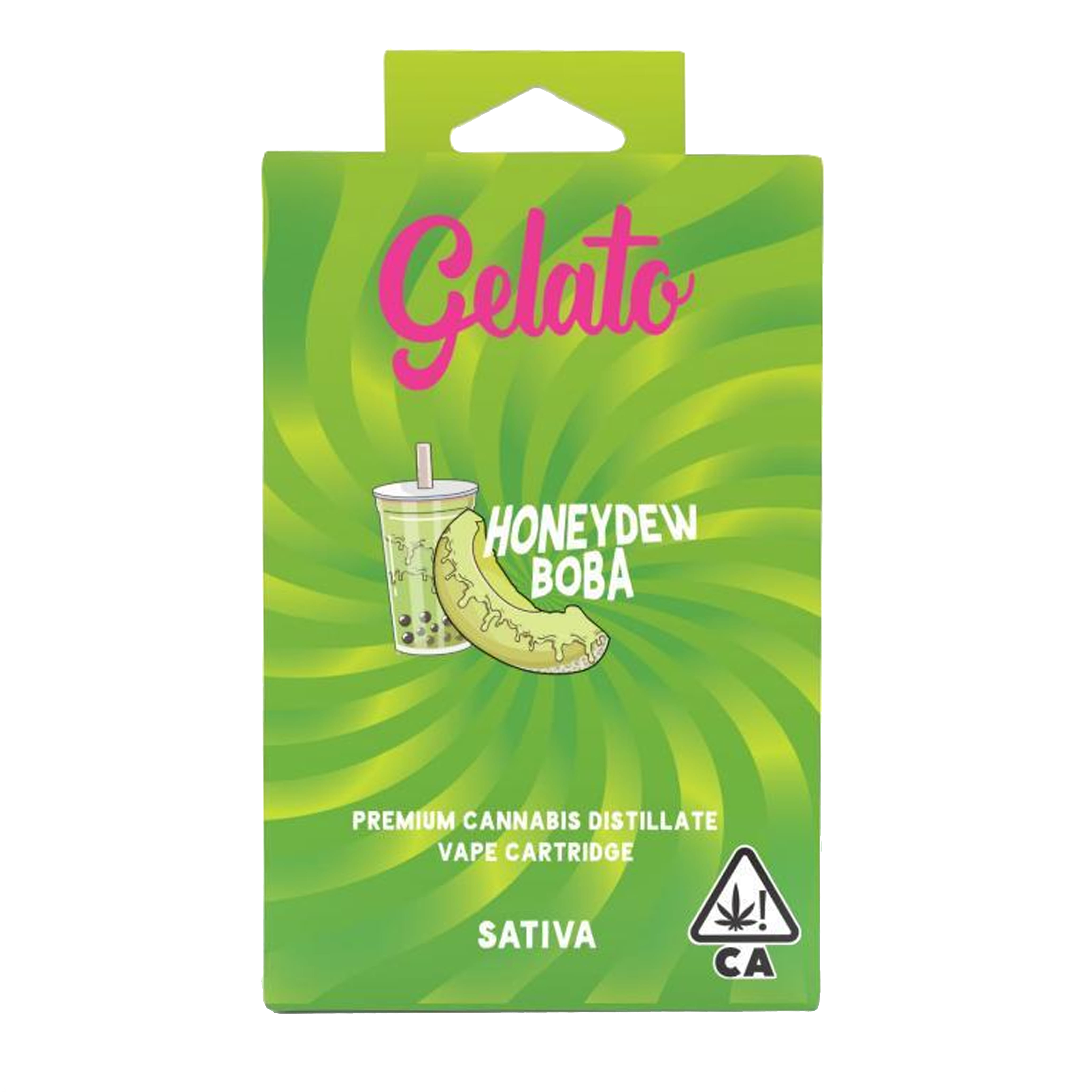 Honeydew Boba (S) - 1g Flavor Cart *B2G1 EVERYDAY* - Gelato Canna Co. - Honeydew Boba (S) - $27 - Cartridges