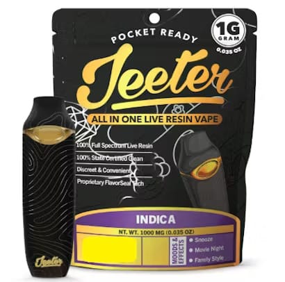 Triangle Kush | AIO Live Resin Vape [1g] - Jeeter -  - $40 - Vape Pens
