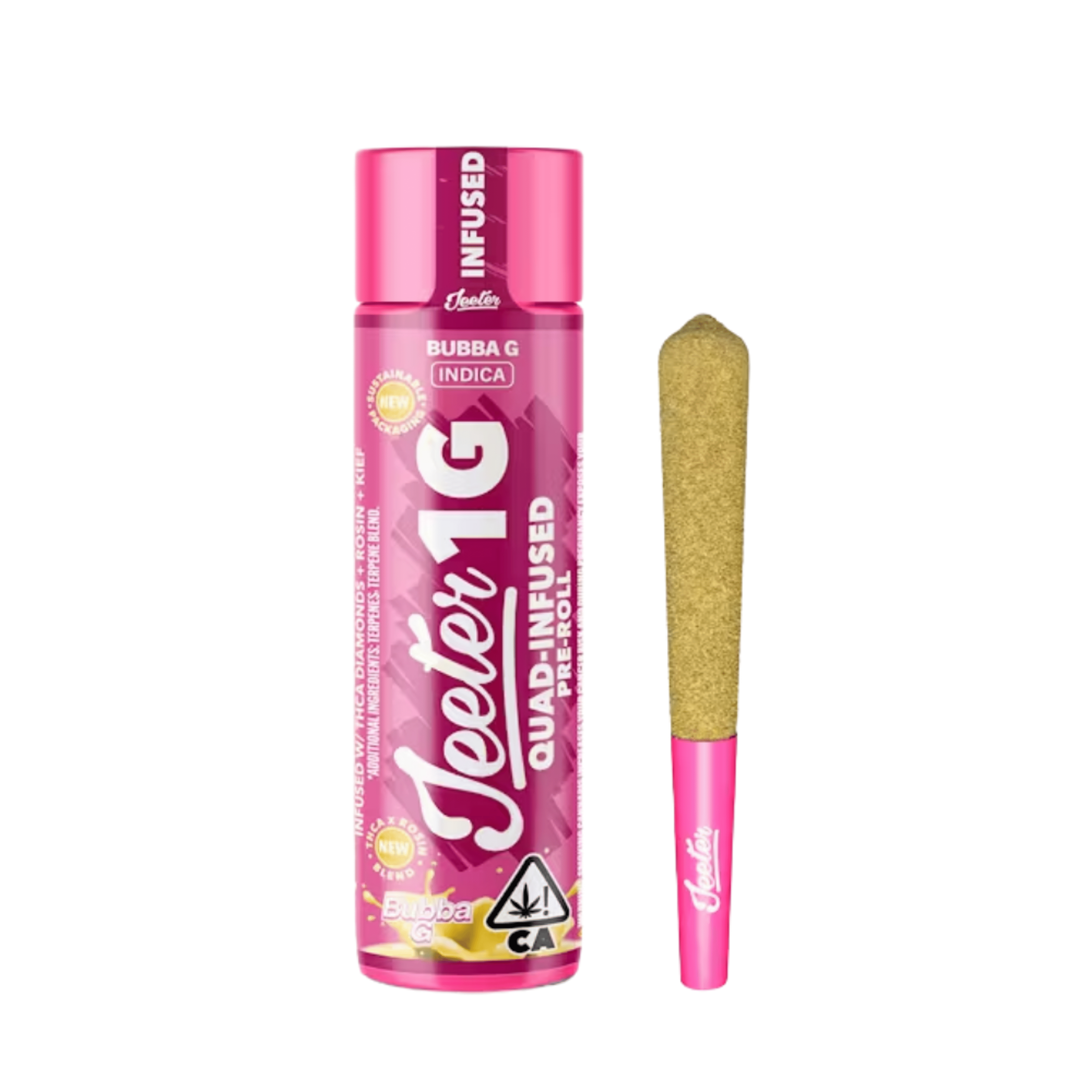 Bubba G Infused 1g Preroll - Jeeter - - $18.74 - Preroll