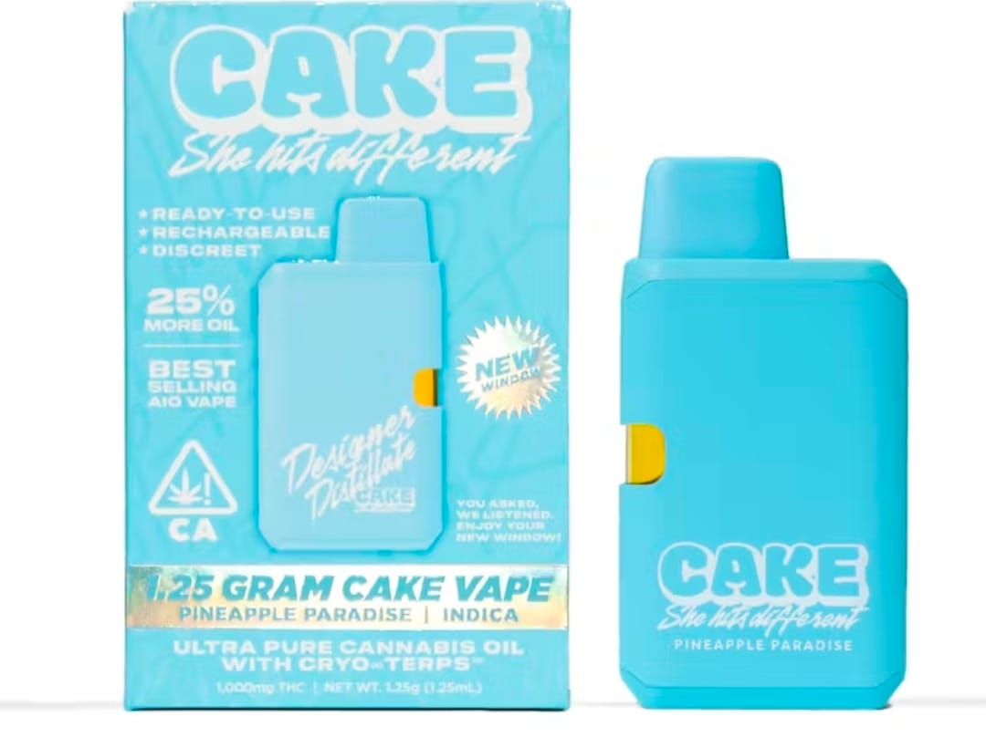 CAKE  - 1.25 gram Rechargeable - Pineapple Paradise -  - $40.99 - Vape