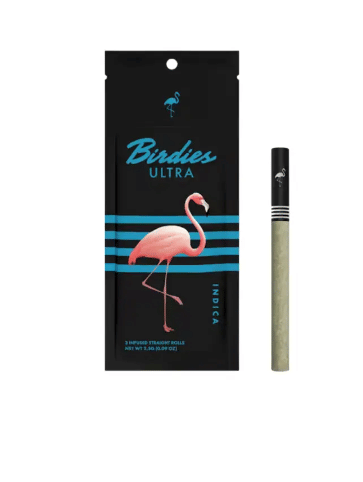 Ultra THCa Infused Indica 2.5g Preroll Pack (3pk) - Birdies - Indica - Preroll Pack - $16 - Infused Pre-Roll Packs