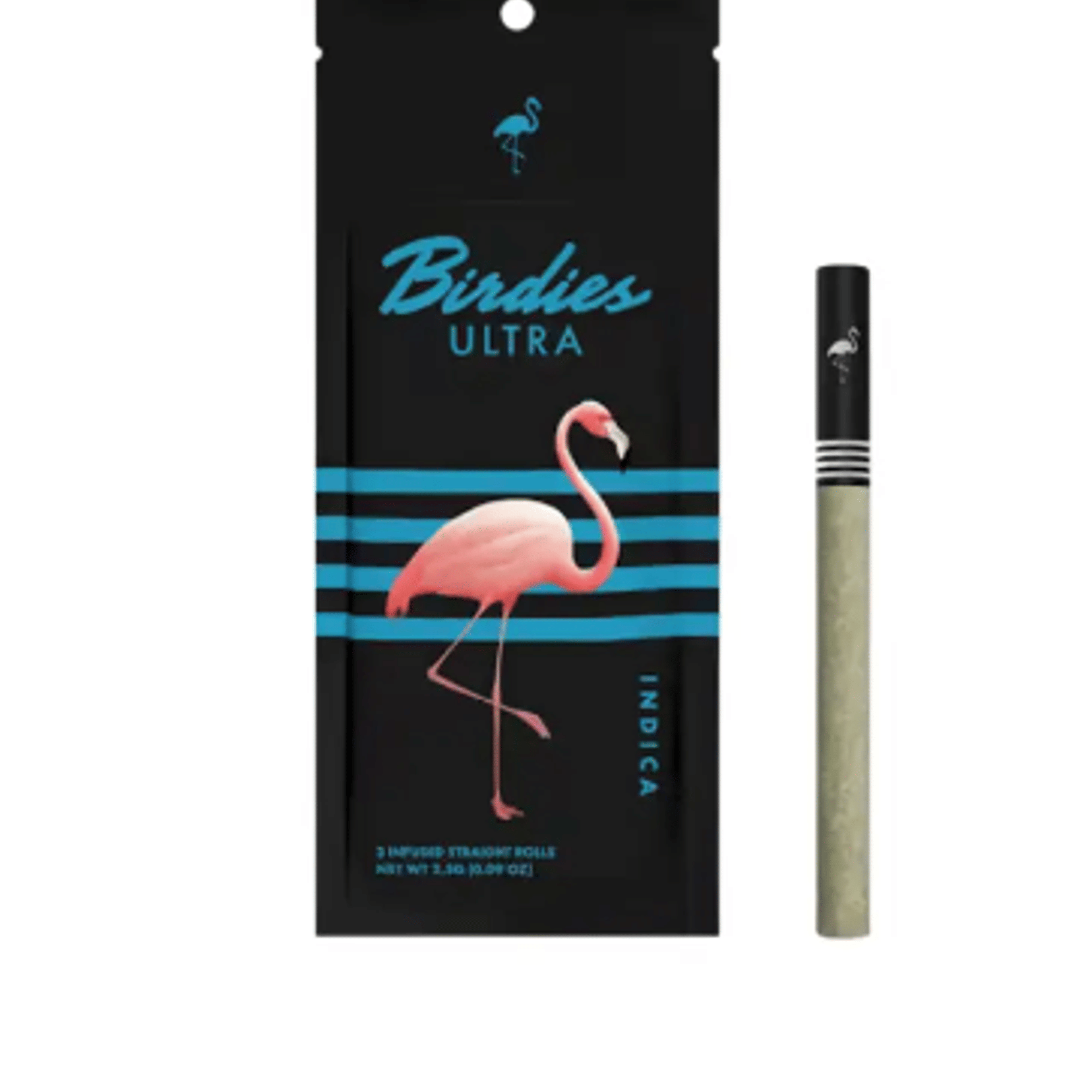 Ultra THCa Infused Indica 2.5g Preroll Pack (3pk) - Birdies - Indica - Preroll Pack - $16 - Infused Pre-Roll Packs
