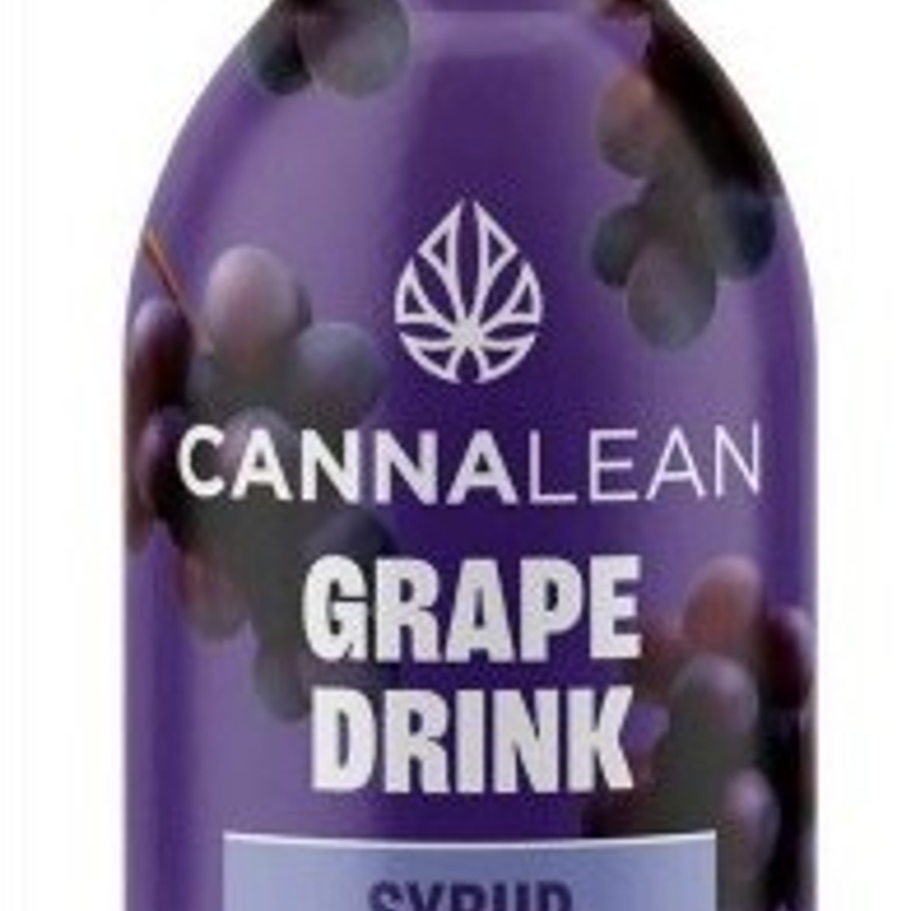 Cannalean Grape Drink Syrup 2oz 1000mg - Cannalean - - $19.99 - Edibles