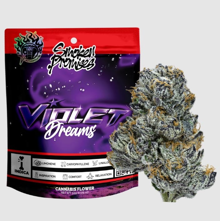 Smoken Promises - Violet Dreams - 3.5g - Smoken Promises -  - $29.99 - Indoor Flowers