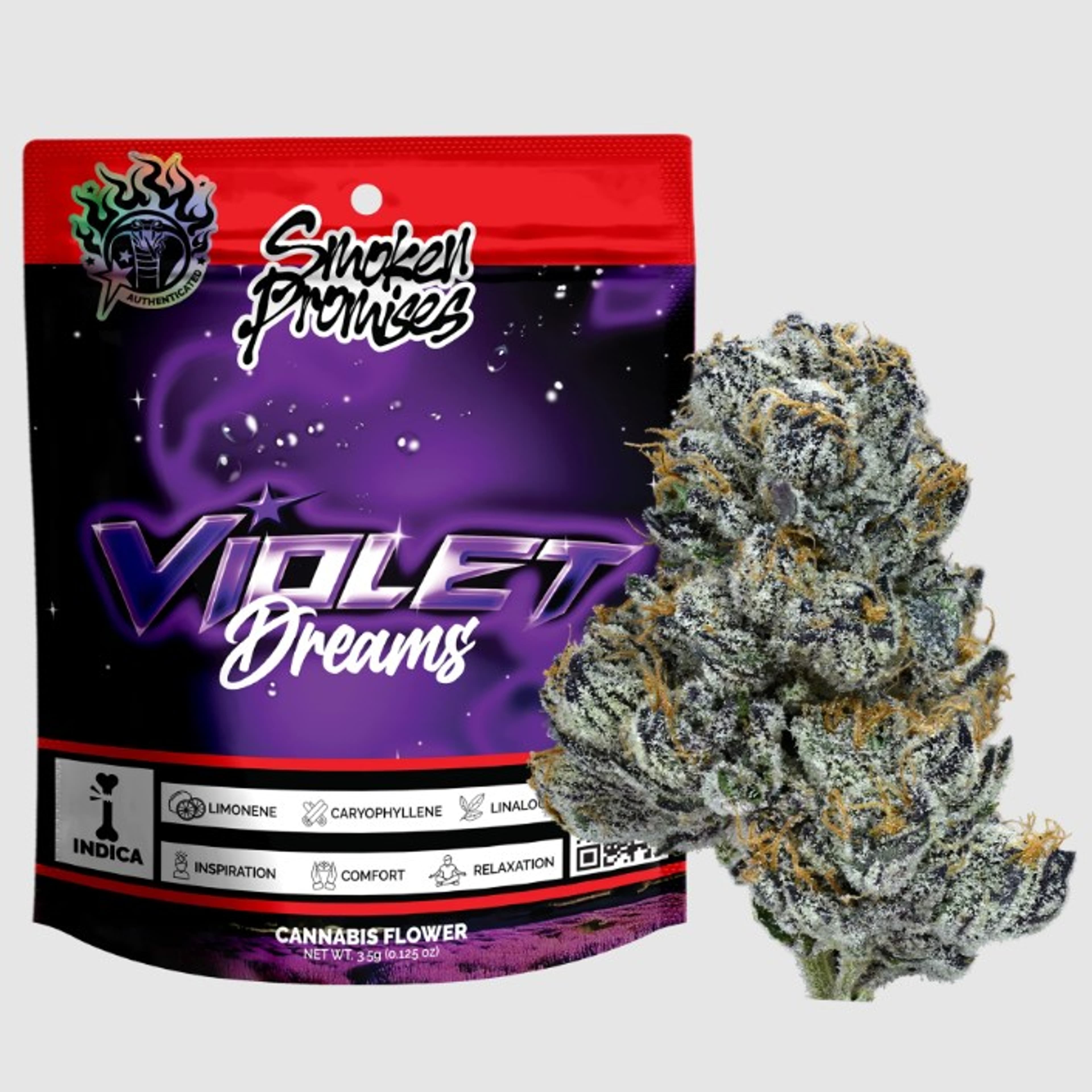 Smoken Promises - Violet Dreams - 3.5g - Smoken Promises - - $29.99 - Indoor Flowers