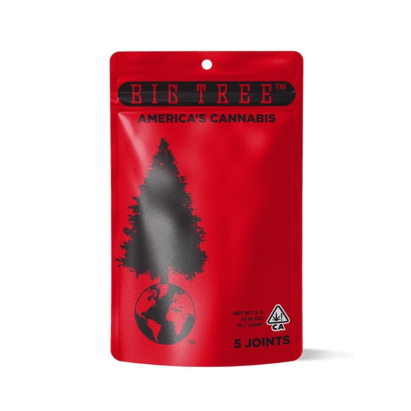 Thin Mint - 1g Prerolls (5pk) - Big Tree - 5pk PR - $11 - Pre-Roll Packs