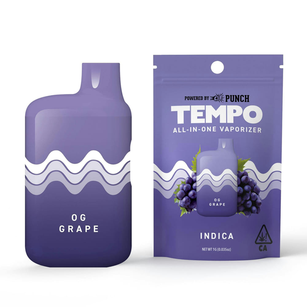 OG Grape (I)  -  AIO 1g *B2G1 EVERYDAY* - Tempo - OG Grape (I) - $25 - Cartridges