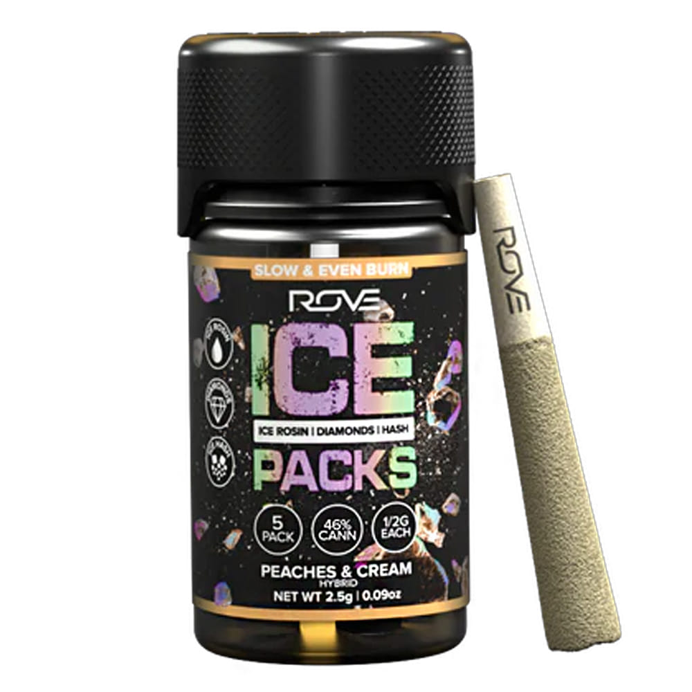 Peaches & Cream (H) 5pk Infused *B2G1 EVERYDAY* - Rove - Peaches & Cream (H - $31 - Pre-Rolls