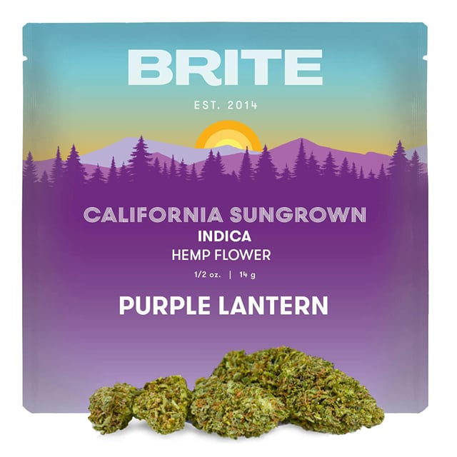 Brite Labs Flowers - Purple Lantern (14g Indica) *NEXTDAY DELIVERY ONLY*