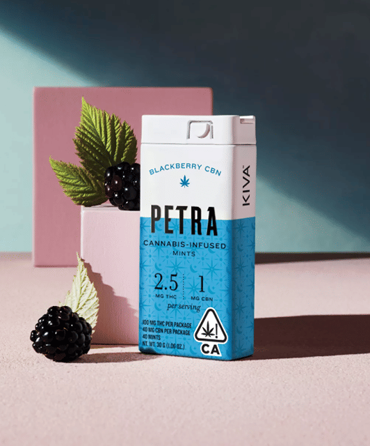 Petra Mints - Blackberry CBN 2.5:1 (100mg)