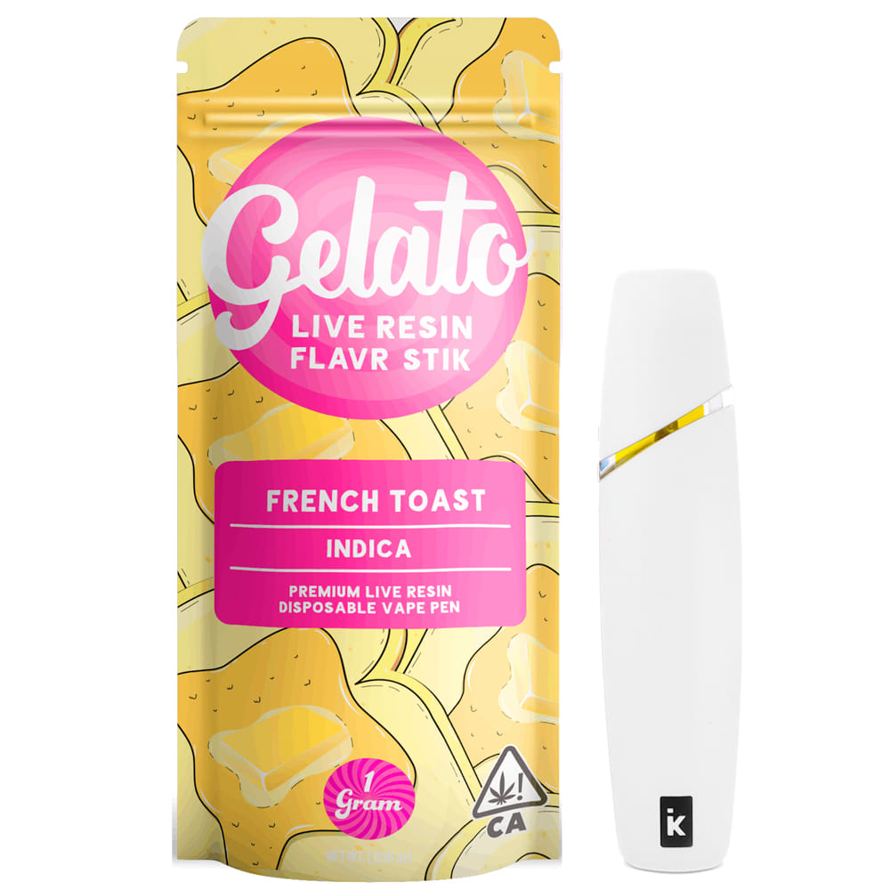 French Toast (I) Live Resin AIO - 1g *B2G1 EVERYDAY* - Gelato Canna Co. - French Toast (I) - $22.51 - Cartridges