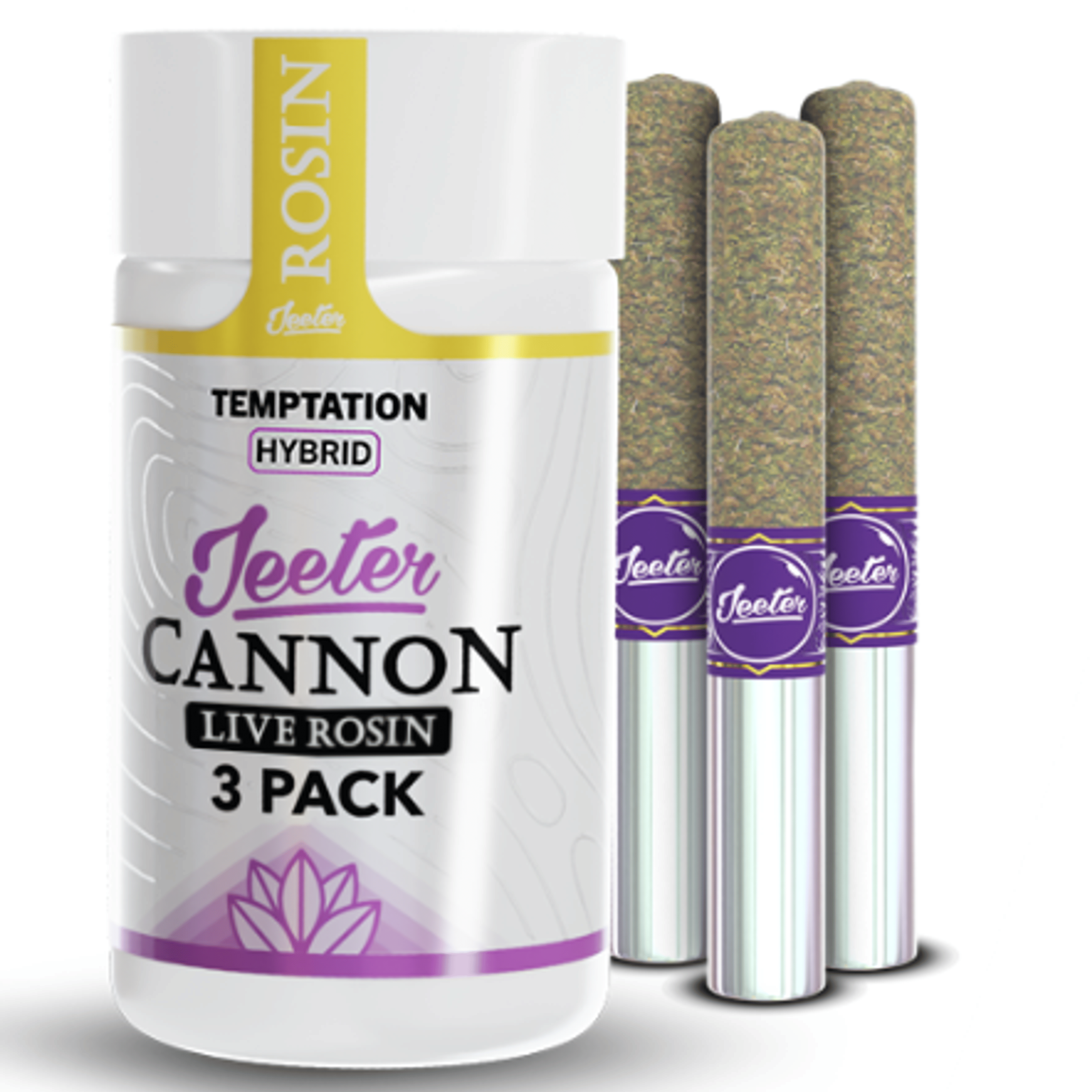 3pk. Baby Cannon | Mandarin Glue - Jeeter Live Rosin Infused - 1.5g - Jeeter - - $48 - Infused Pre-Rolls