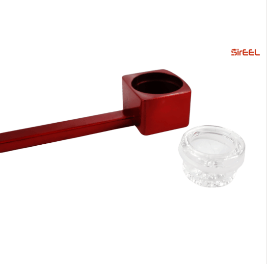 Pro 3-in-1 Grinder with Bic Mini Holder and Integrated Glass Bowl Pipe 5pc - SirEEL -  - $32 - Accessories