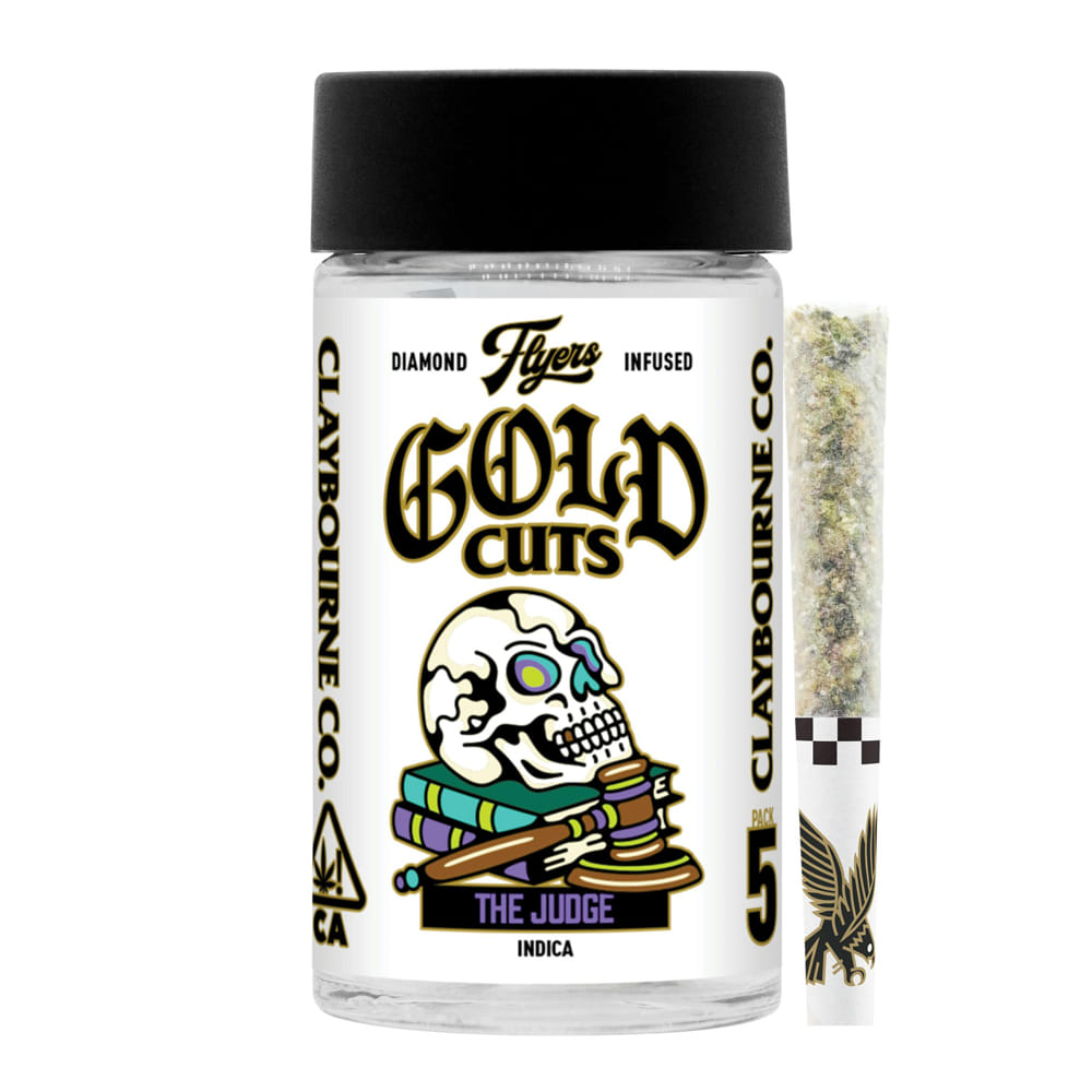 The Judge (I) Diamond Infused 5pk - Claybourne Co. - The Judge (I) - $29 - Pre-Rolls