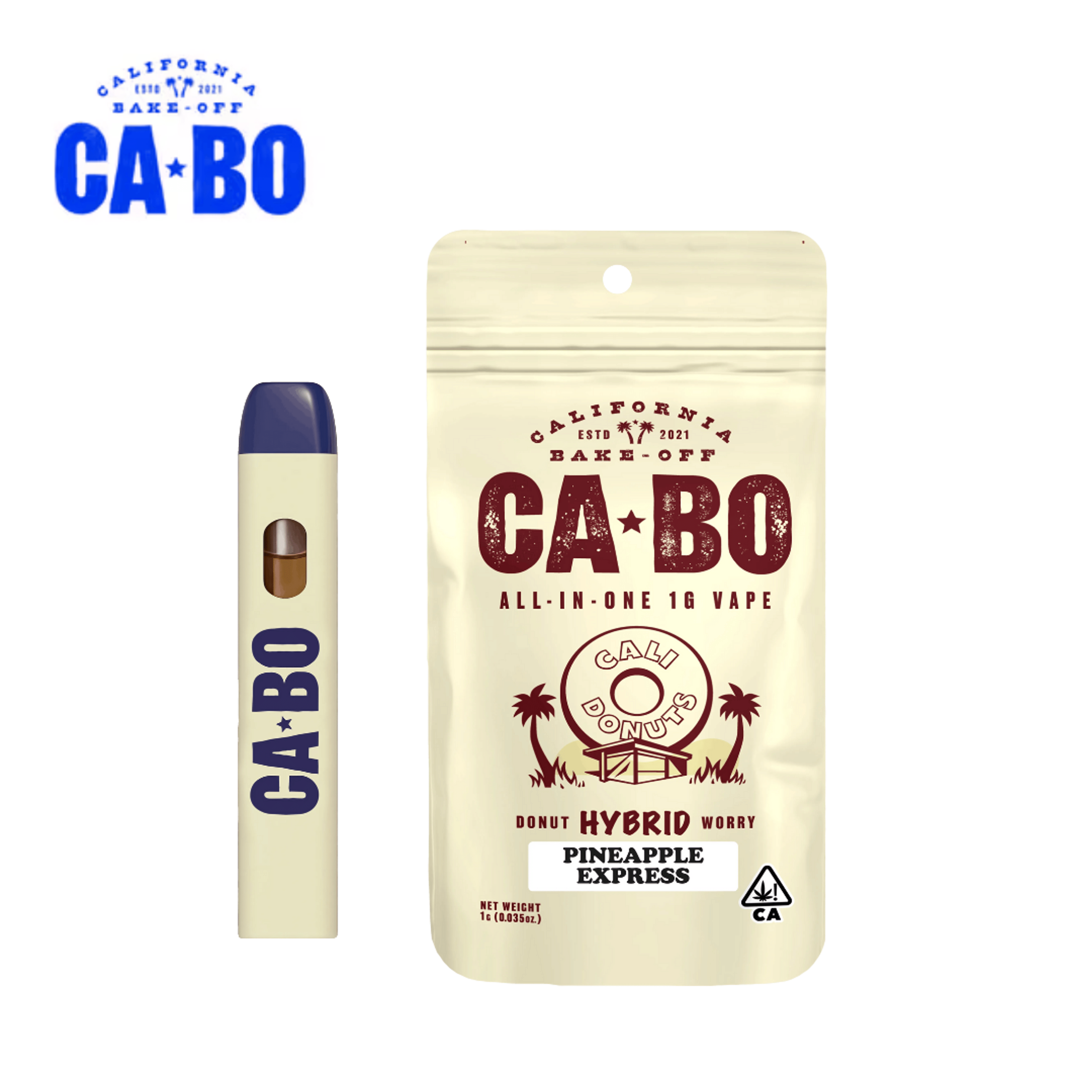 Cabo - Pineapple Express - Disposable Vape - 1g - Cabo - - $14.99 - Disposable Vapes