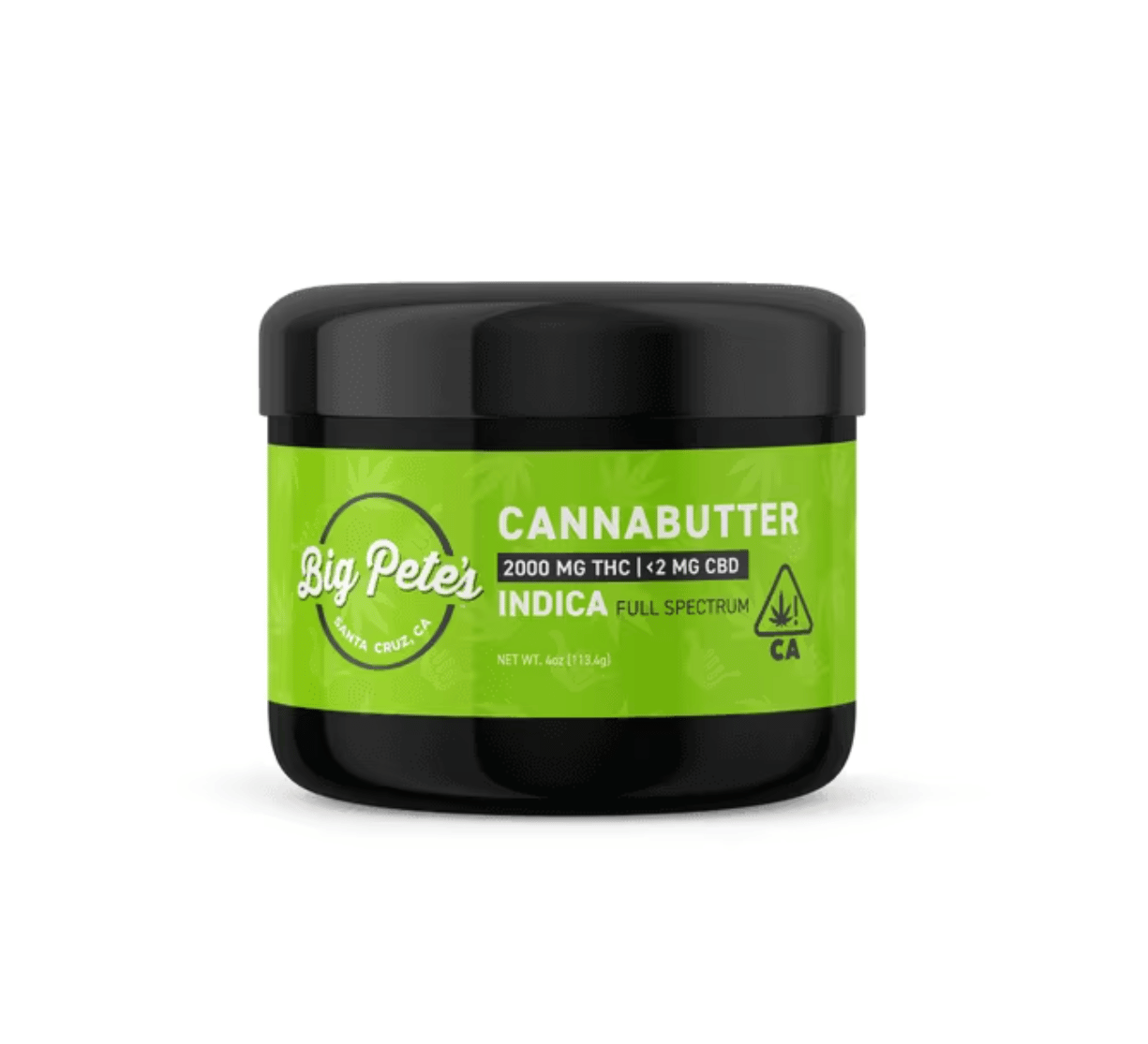 Cannabutter - 2000mg Indica - Big Pete's - 1000mg Indica - $74 - Edibles