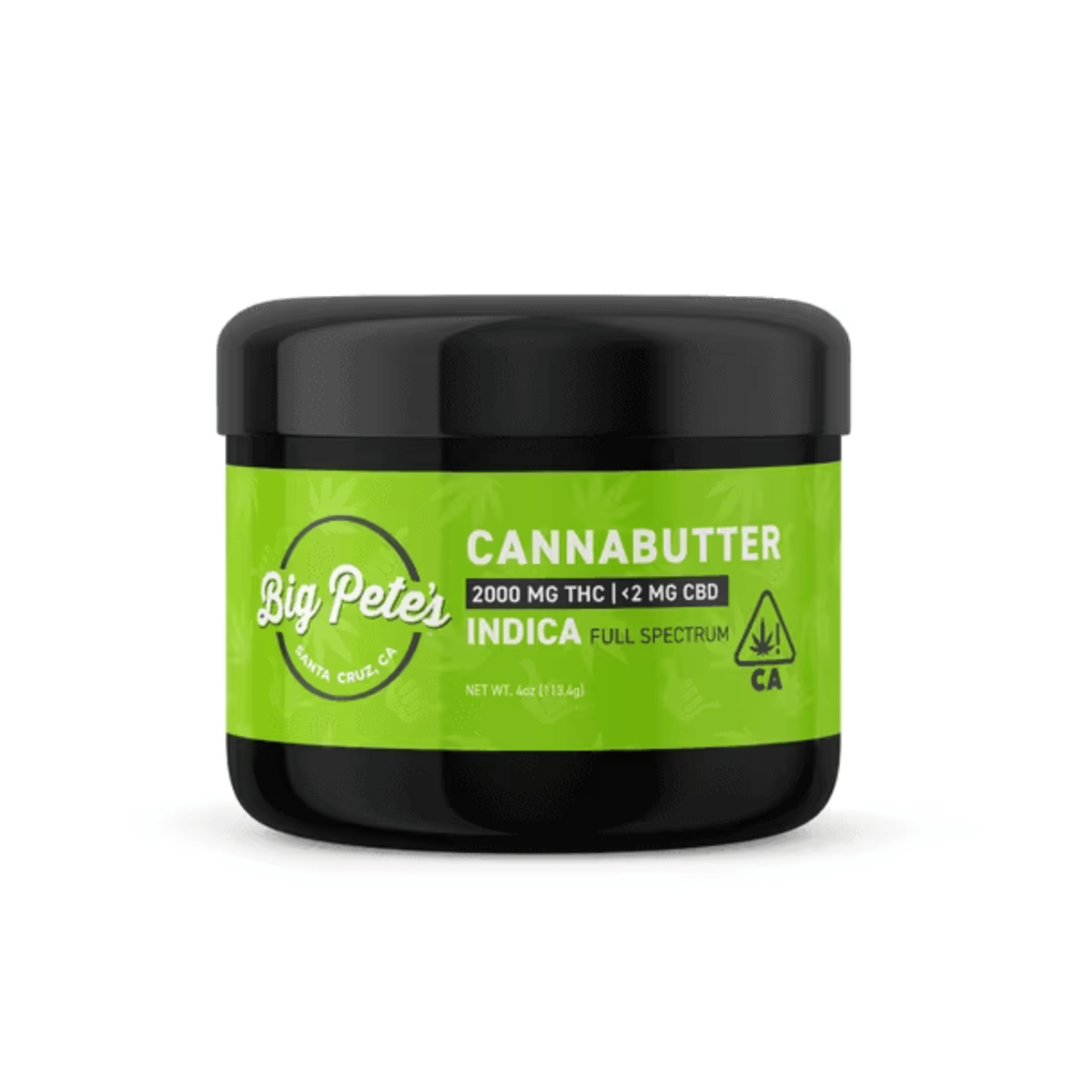 Cannabutter - 2000mg Indica - Big Pete's - 1000mg Indica - $74 - Edibles