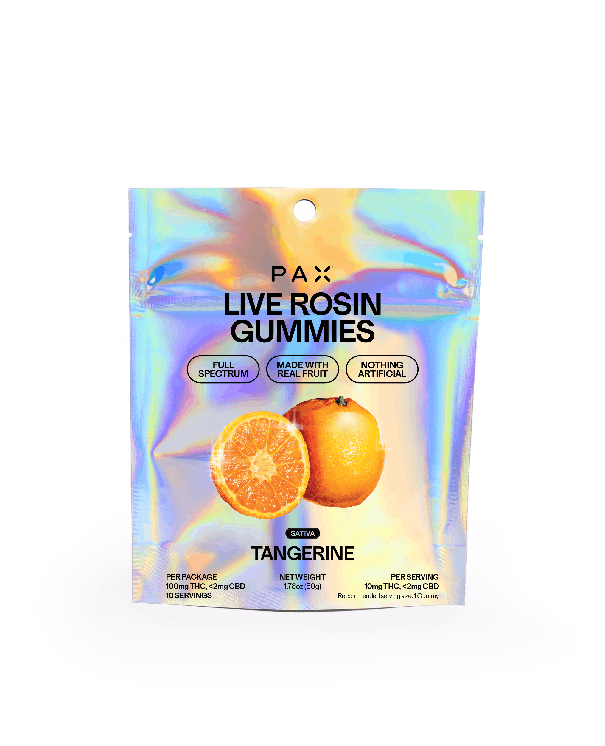 TANGERINE GUMMIES 100MG - Pax -  - $21.25 - Edibles