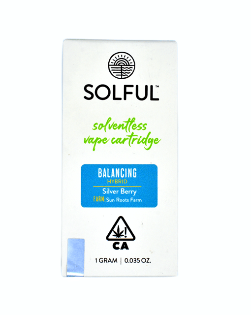 Silver Berry - Solventless Cartridge by Sun Roots Farm - 1g