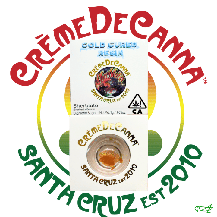 Creme De Canna - Diamond Sugar - Sherblato - 1g - (H) - Creme de Canna -  - $12 - Concentrates