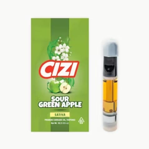 $24.42 - Sour Green Apple 1g Cart - CIZI - 1g - $17 - Vaporizers