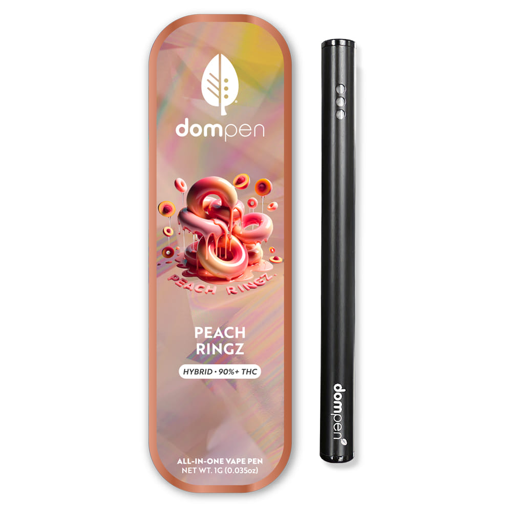 Peach Ringz (H) 1g AIO - *B2G1 EVERYDAY* copy - DomPen - Peach Ringz (H) - $26 - Cartridges