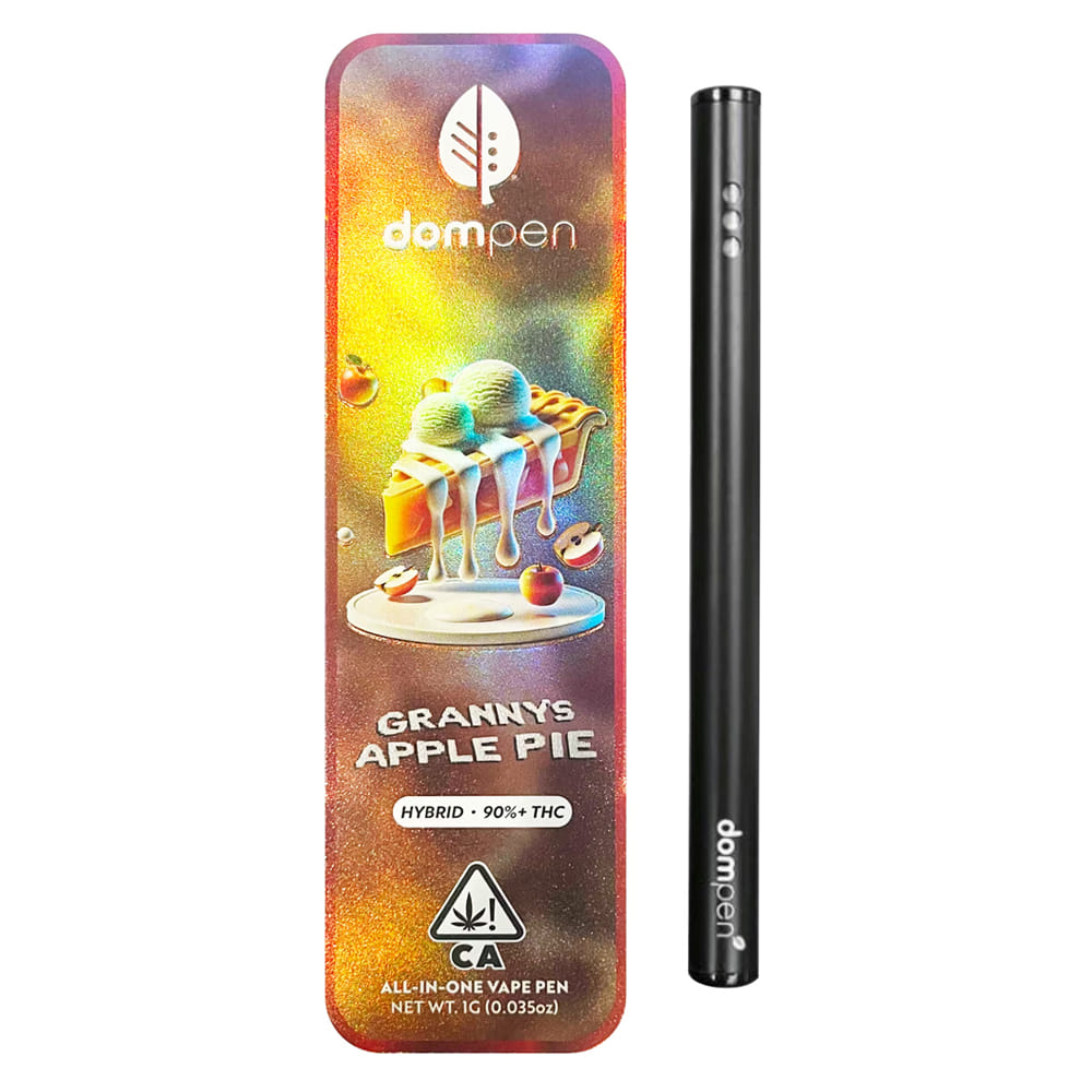 Granny's Apple Pie (H) 1g AIO - *B2G1 EVERYDAY* - DomPen - Granny's Apple Pie (H) - $26 - Cartridges