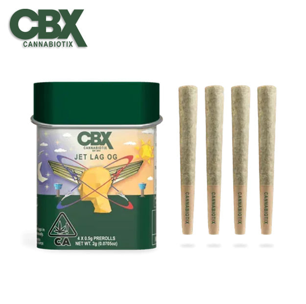 Cannabiotix - Jet Lag OG - Pre Rolls (4 Pack) - 2g
