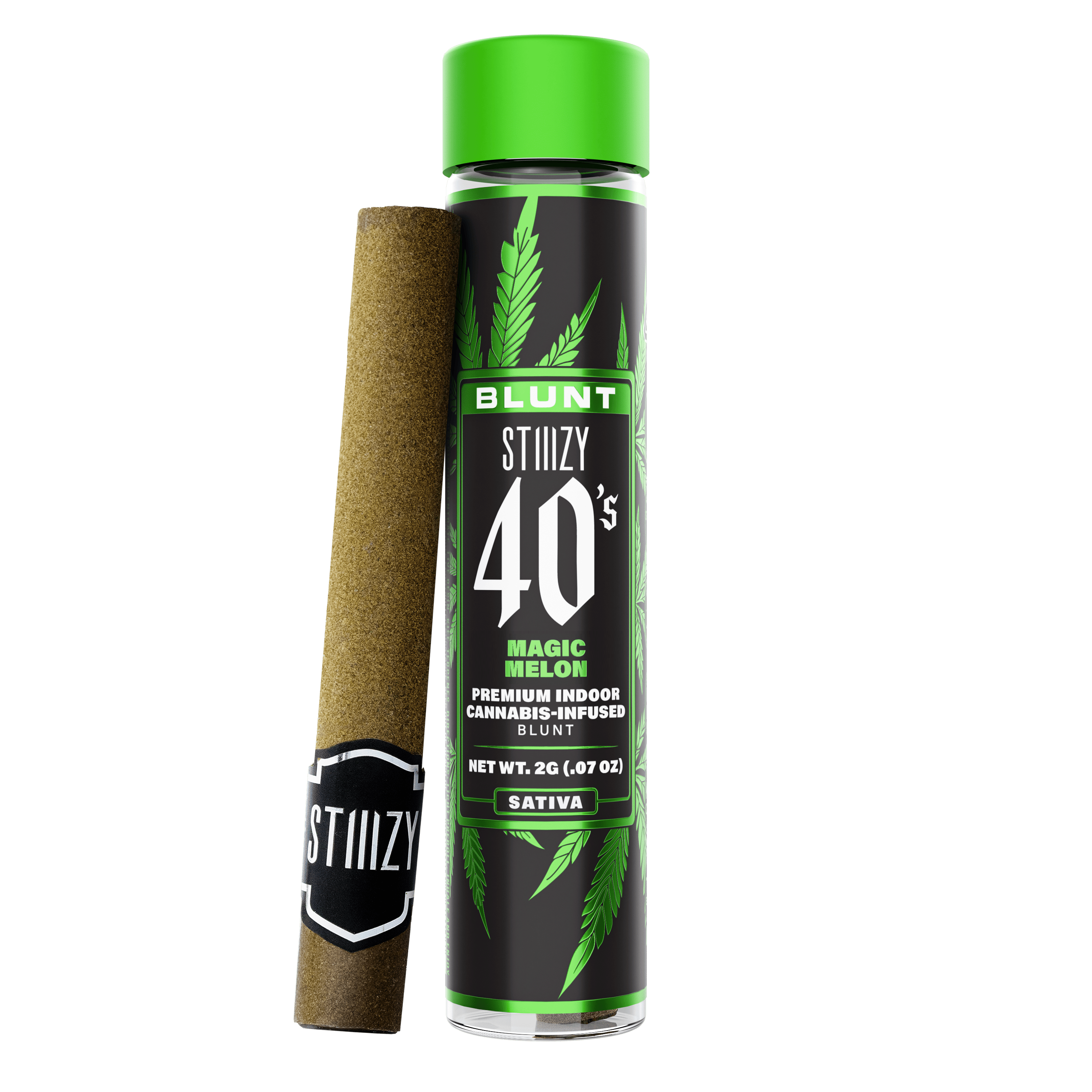 Magic Melon - 40's Blunt - STIIIZY - 2g (Single) - $33.99 - Infused Pre-Rolls
