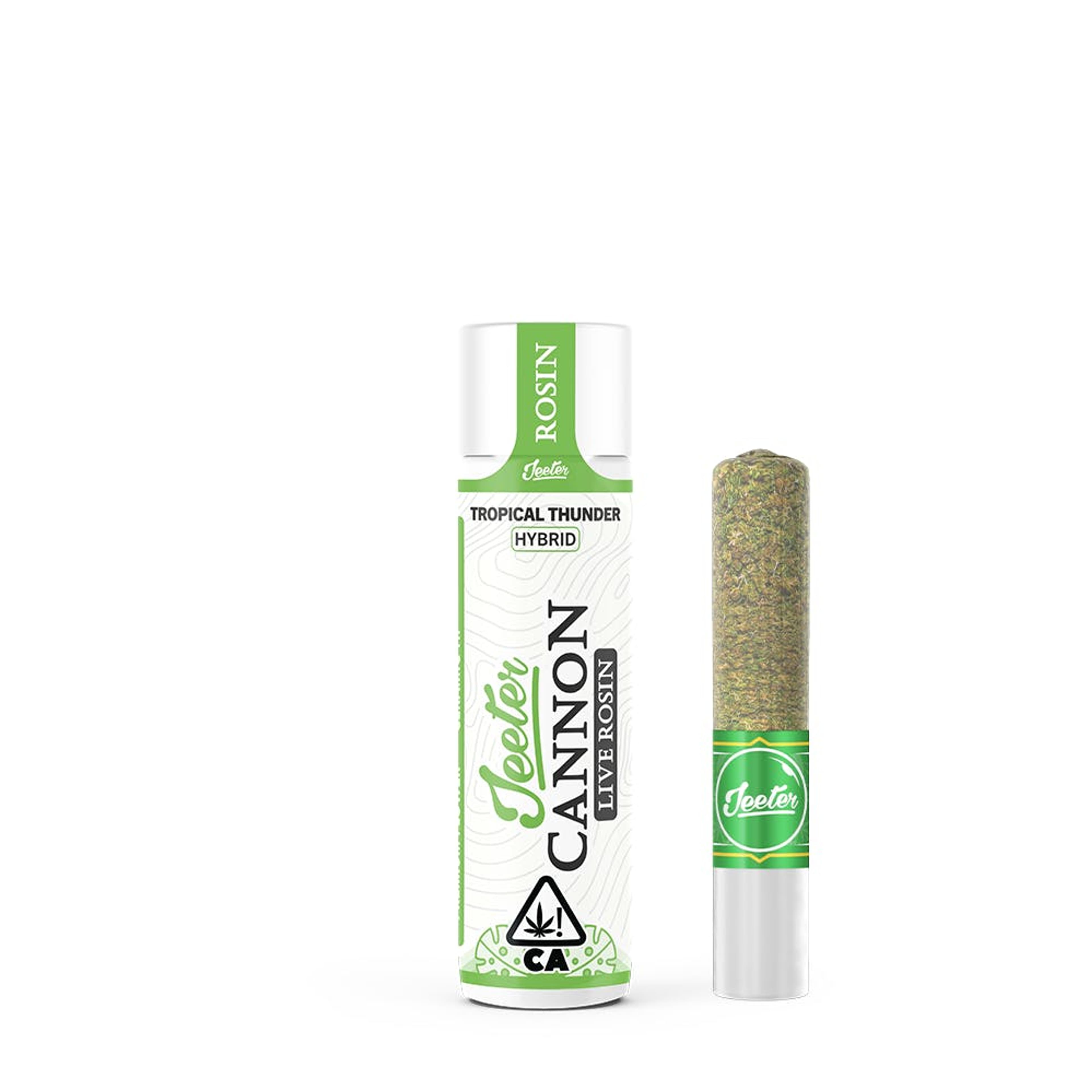 Jeeter Live Rosin Cannon | 1.3g - Tropical Thunder - Infused Pre-Roll - Hybrid - Jeeter - - $36 - Pre-Rolls