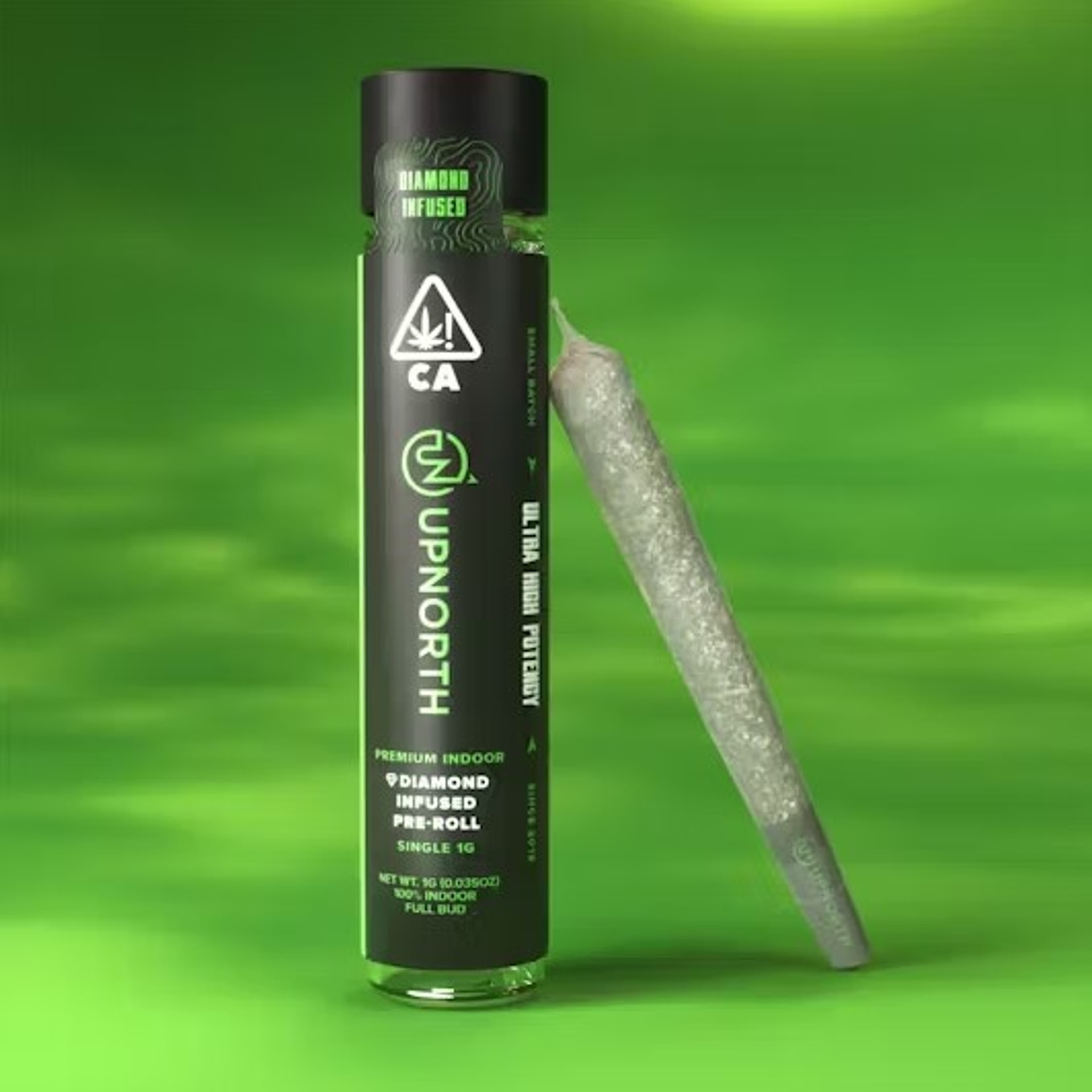 UpNorth - Strawberry Cough - Infused Pre-Roll - 1g - UpNorth - Infused PR - $14.99 - Pre-Rolls