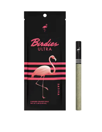 Ultra THCa Infused Sativa 2.5g Preroll Pack (3pk) - Birdies - Sativa - Preroll Pack - $16 - Infused Pre-Roll Packs
