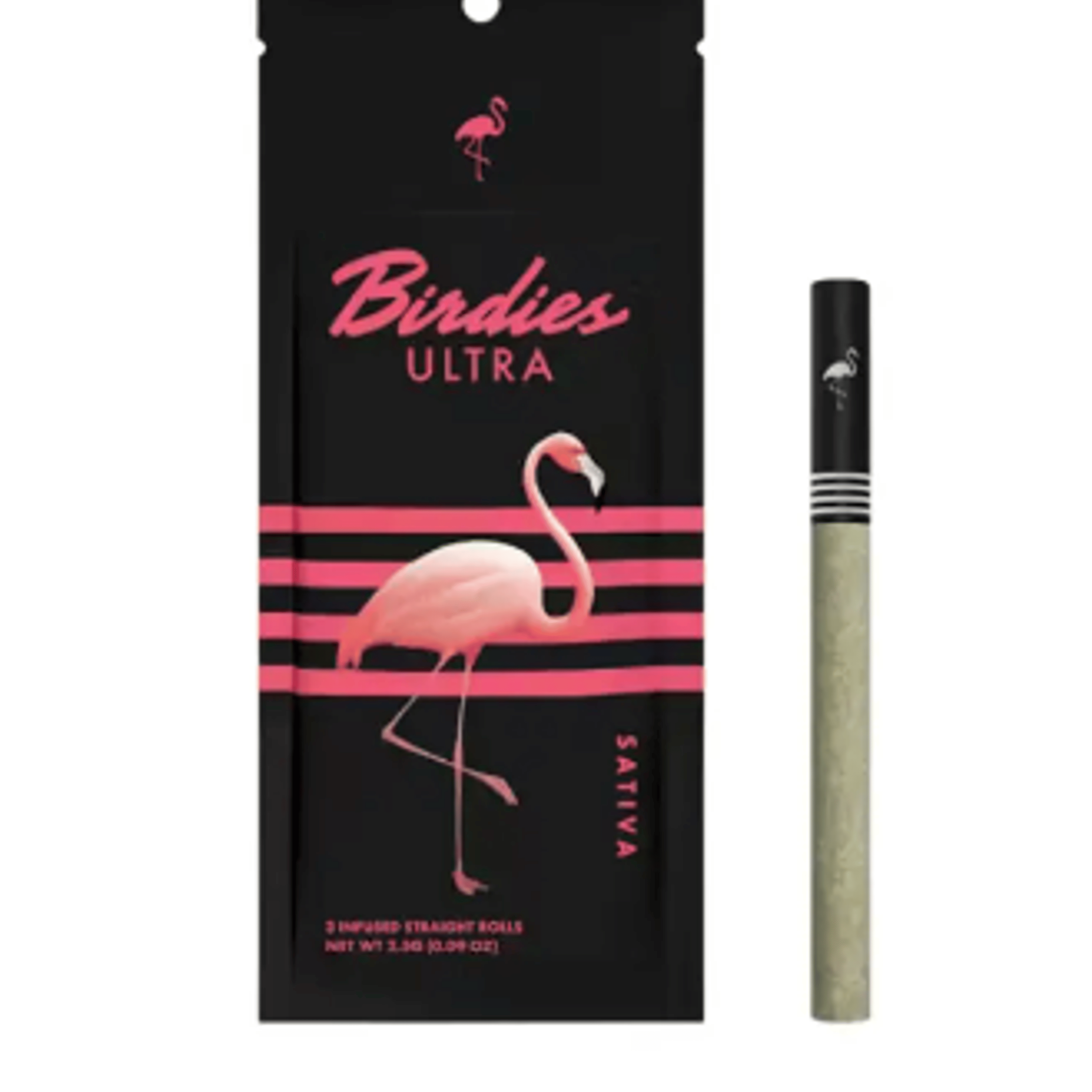 Ultra THCa Infused Sativa 2.5g Preroll Pack (3pk) - Birdies - Sativa - Preroll Pack - $16 - Infused Pre-Roll Packs