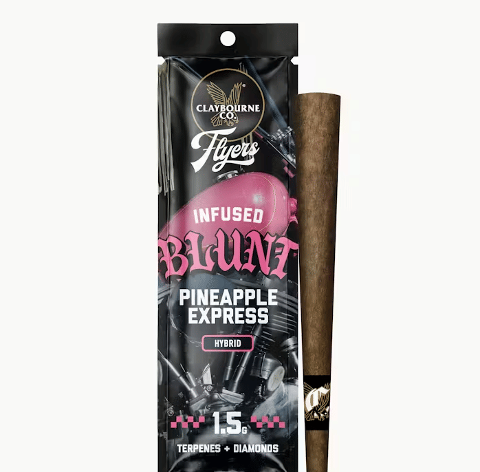 Pineapple Express 1.5G Infused Blunt - Claybourne Co. -  - $24 - Preroll