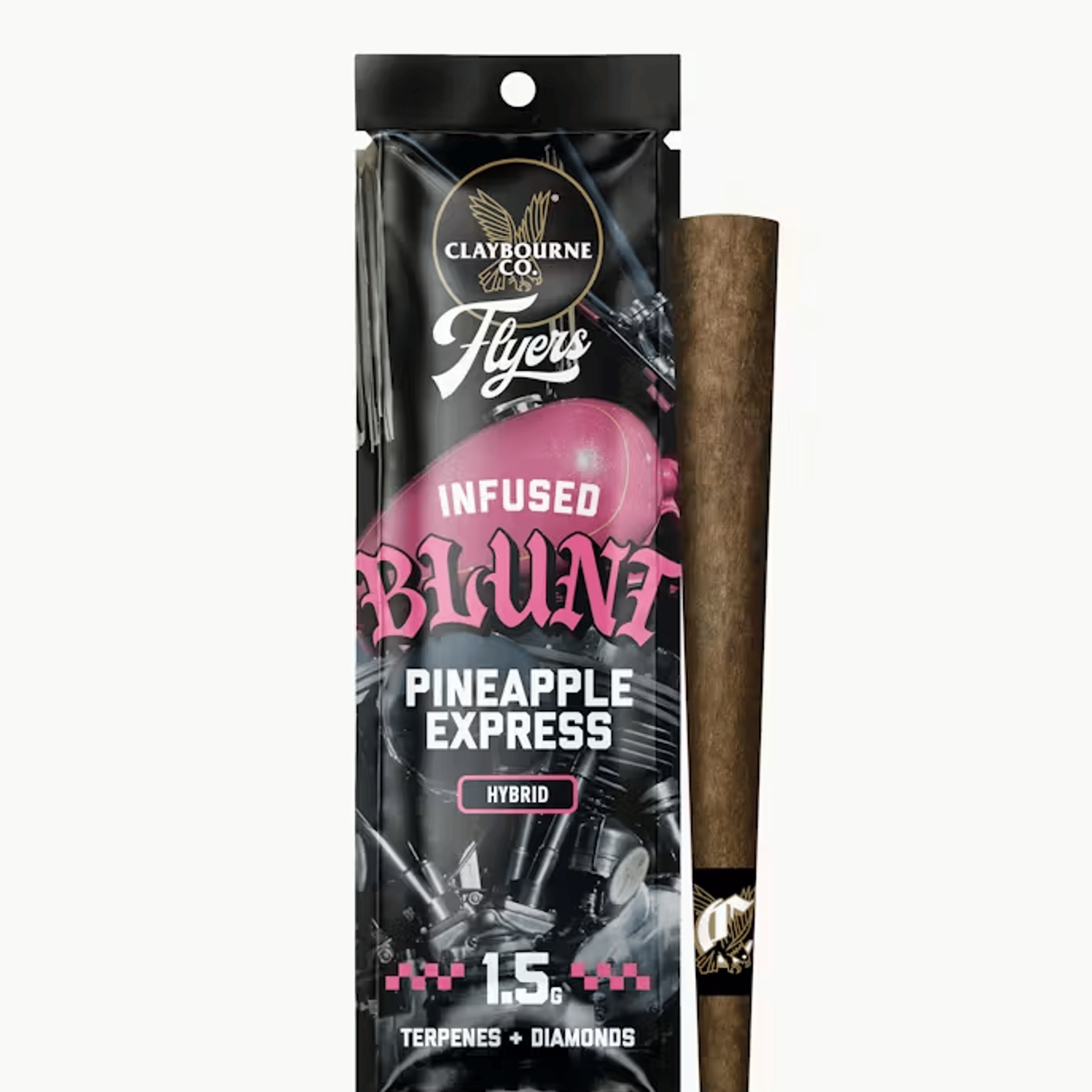 Pineapple Express 1.5G Infused Blunt - Claybourne Co. - - $24 - Preroll