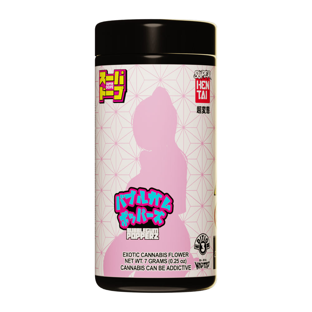 Bubblegum Popperz 26.92% - 7g - Super Dope - Quarter - $101.90 - Flowers