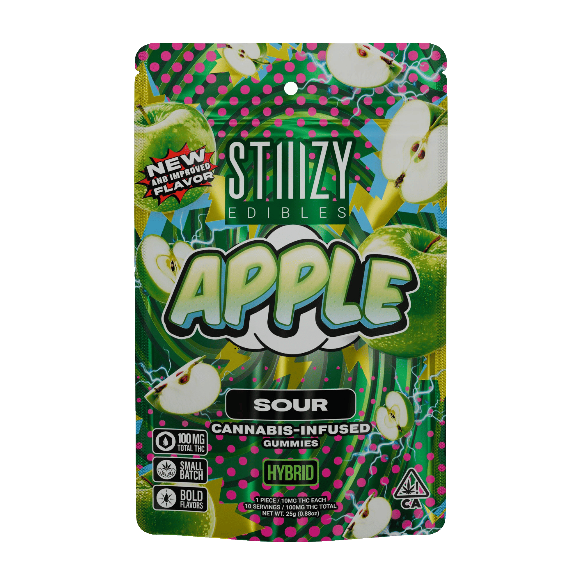 Sour Apple - Gummies - STIIIZY - 10 Gummies - $13.99 - Edibles