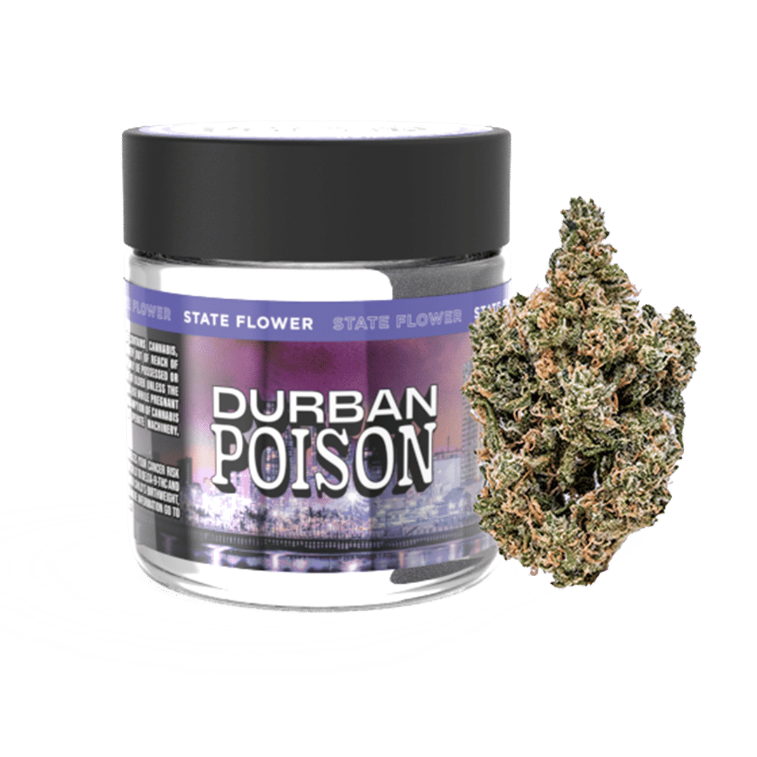 Durban Poison - 3.5g - State Flower - 3.5g - Sativa - $29.99 - Flower/Infused Flower (3.5 Grams)