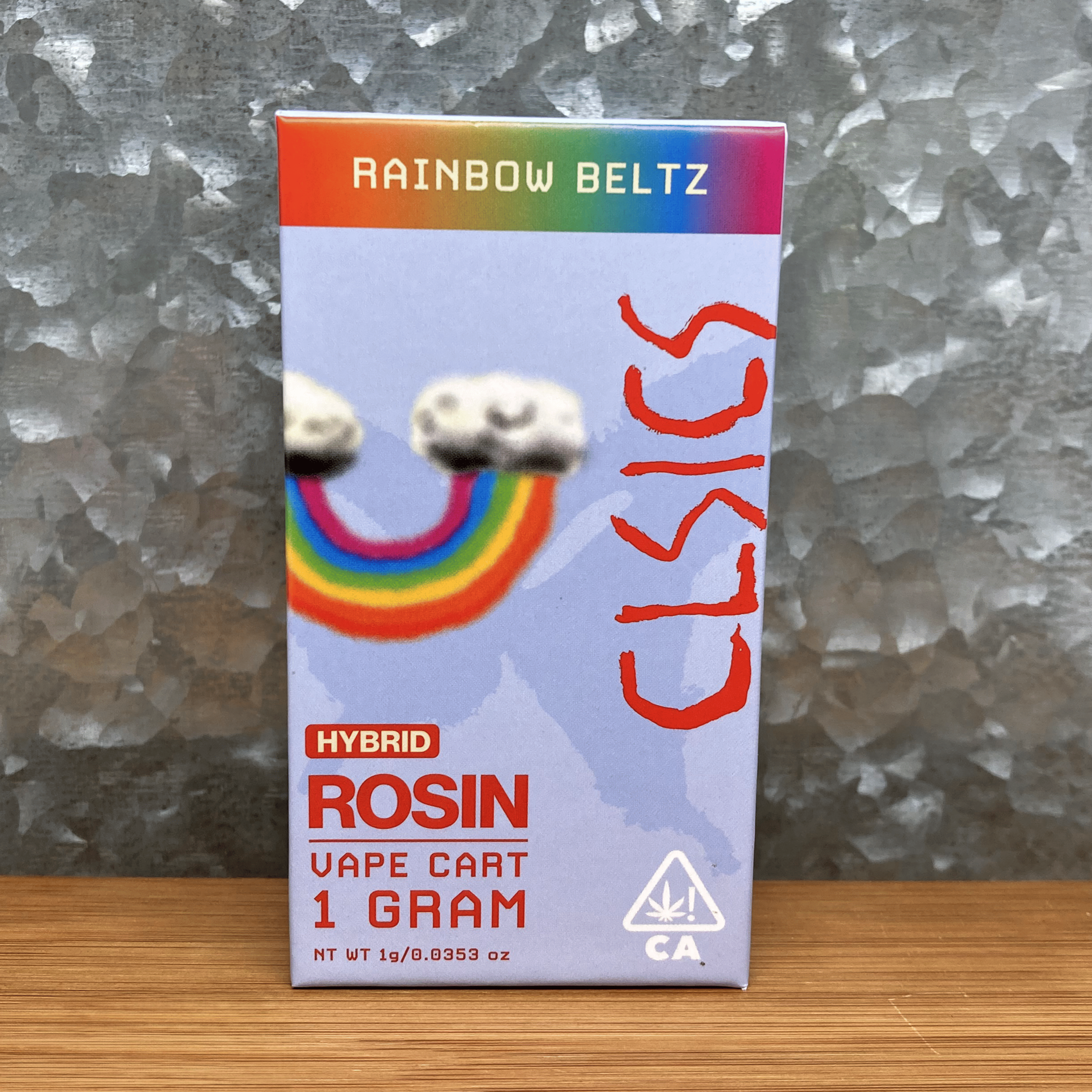 Rainbow Beltz Cartridge 1g - CLSICS - - $53 - Vape Cartridge