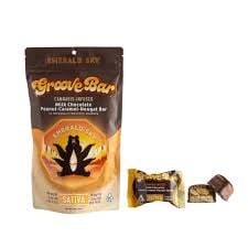 Milk Chocolate Peanut-Caramel-Nougat | 100mg Sativa Chocolate Bar