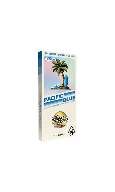 PACIFIC BLUE | INFUSED 5-PK PRE-ROLLS | FUZZIES