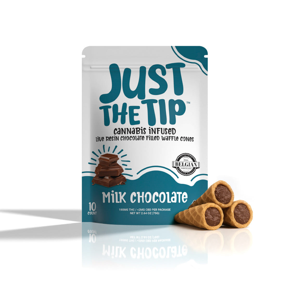 MILK CHOCOLATE 10P JUST THE TIP - DAY DREAMERS -  - $15 - Edibles