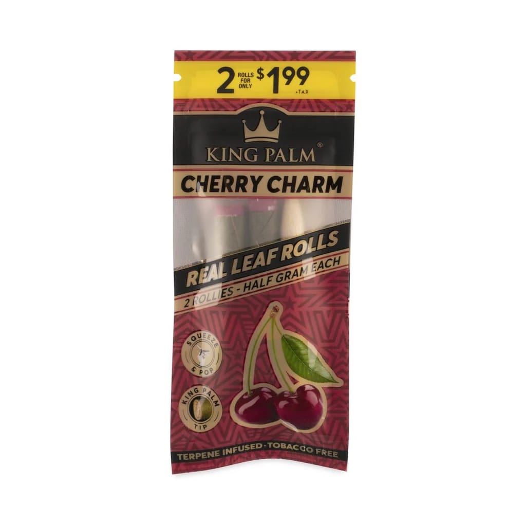Cherry Charm Palm Leaf Wrap - 2 Pack - King Palm - 2 Pack Mini - $2.75 - Papers/Accessories