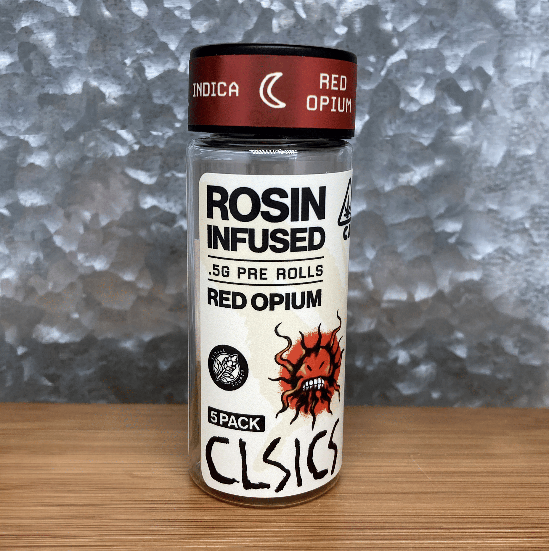 Red Opium Rosin Infused Joint 5Pk - CLSICS -  - $51 - Joint